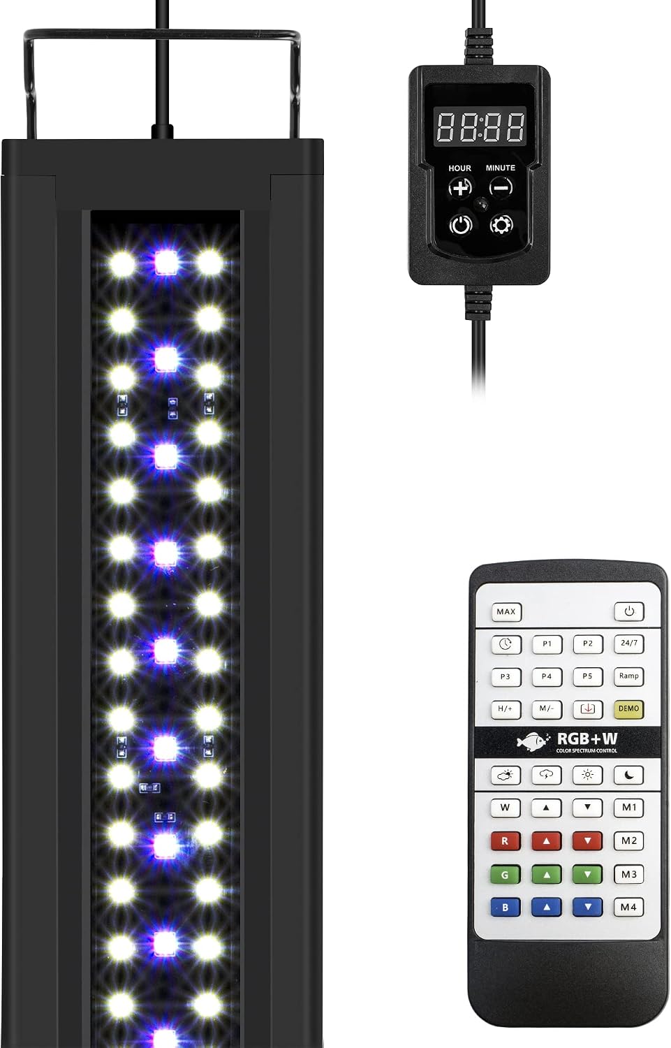NICREW RGB+W 24/7 LED Aquarium Light
